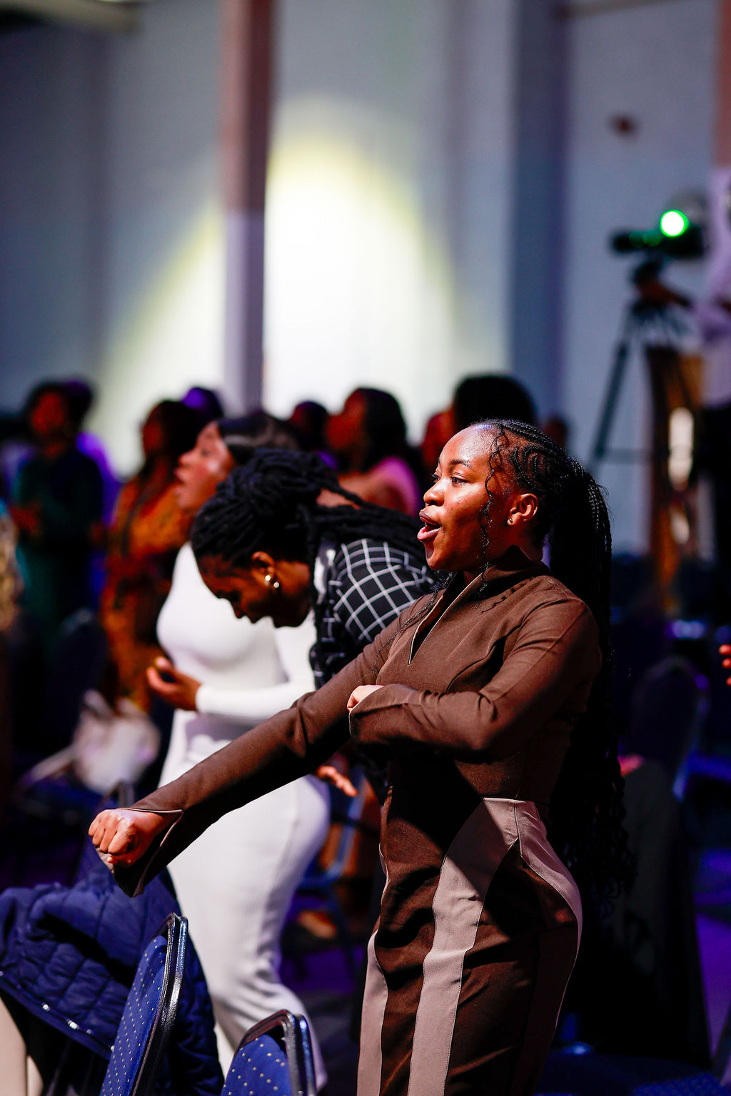 Overflow Women Conference moment