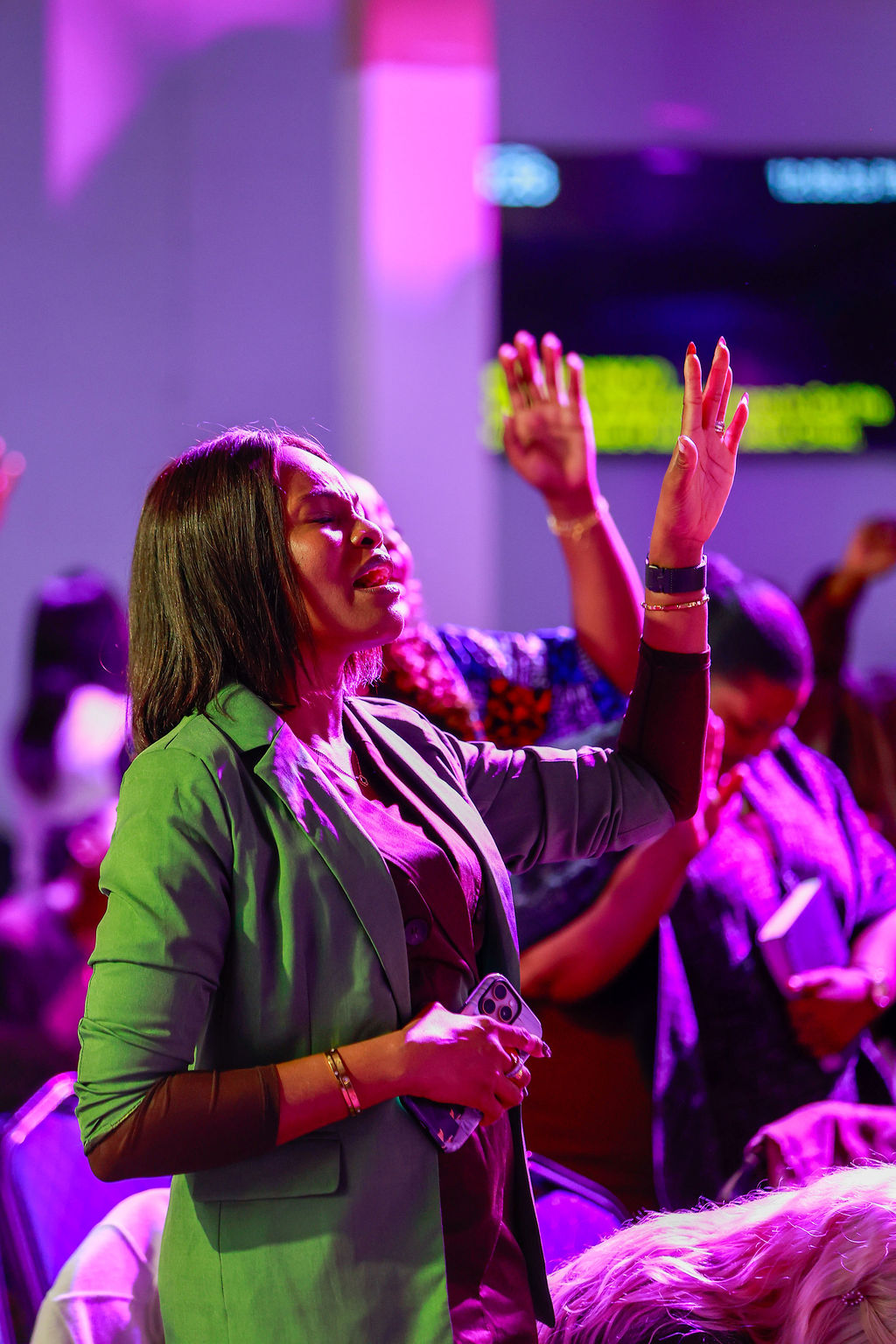 Overflow Women Conference moment